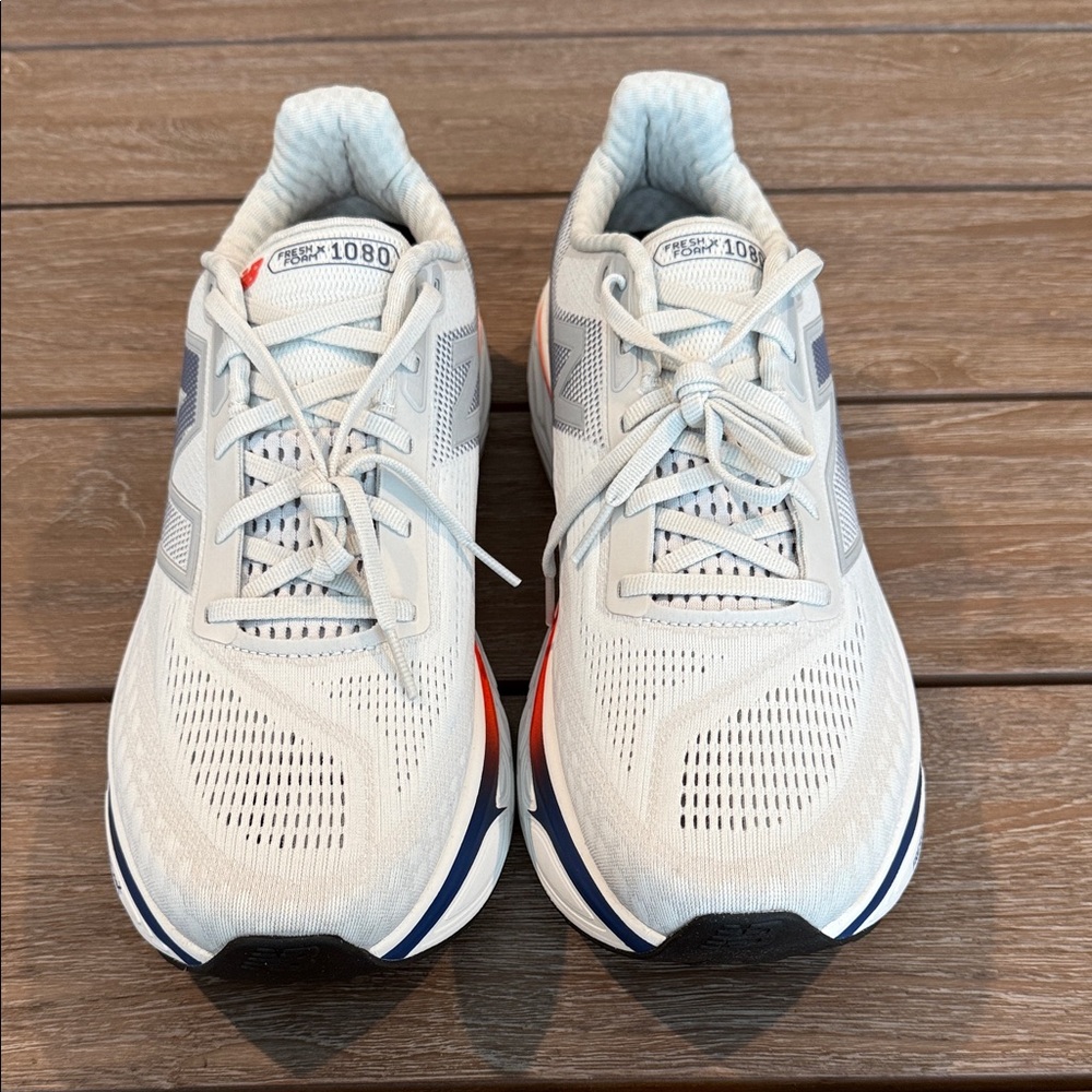 New Balance Grey Fresh Foam X 1080 v14 Running Shoes 11.5 D New In Box